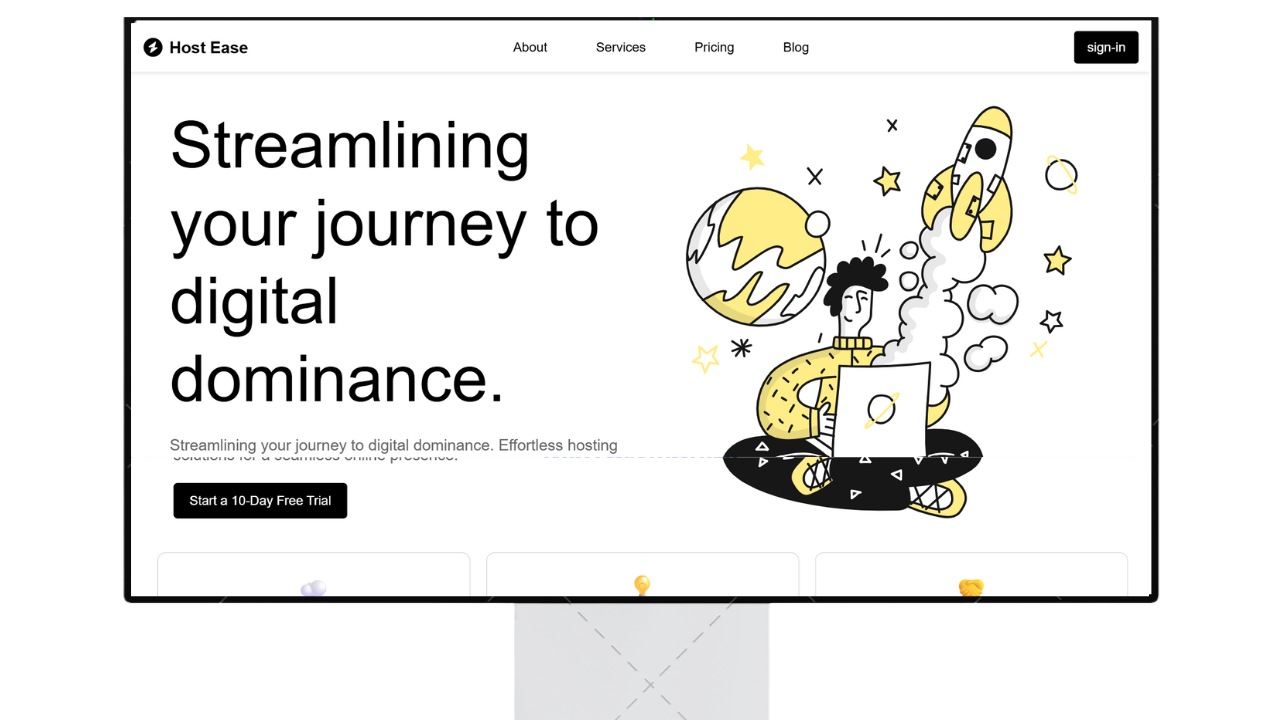 Hackathon Platform Screenshot